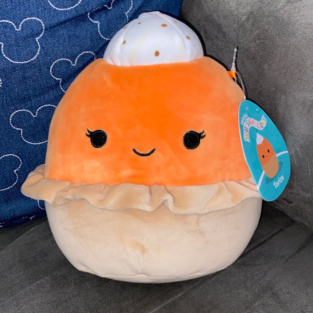NWT Squishmallows Torize the Pumpkin Pie ๐ฅง 8"
